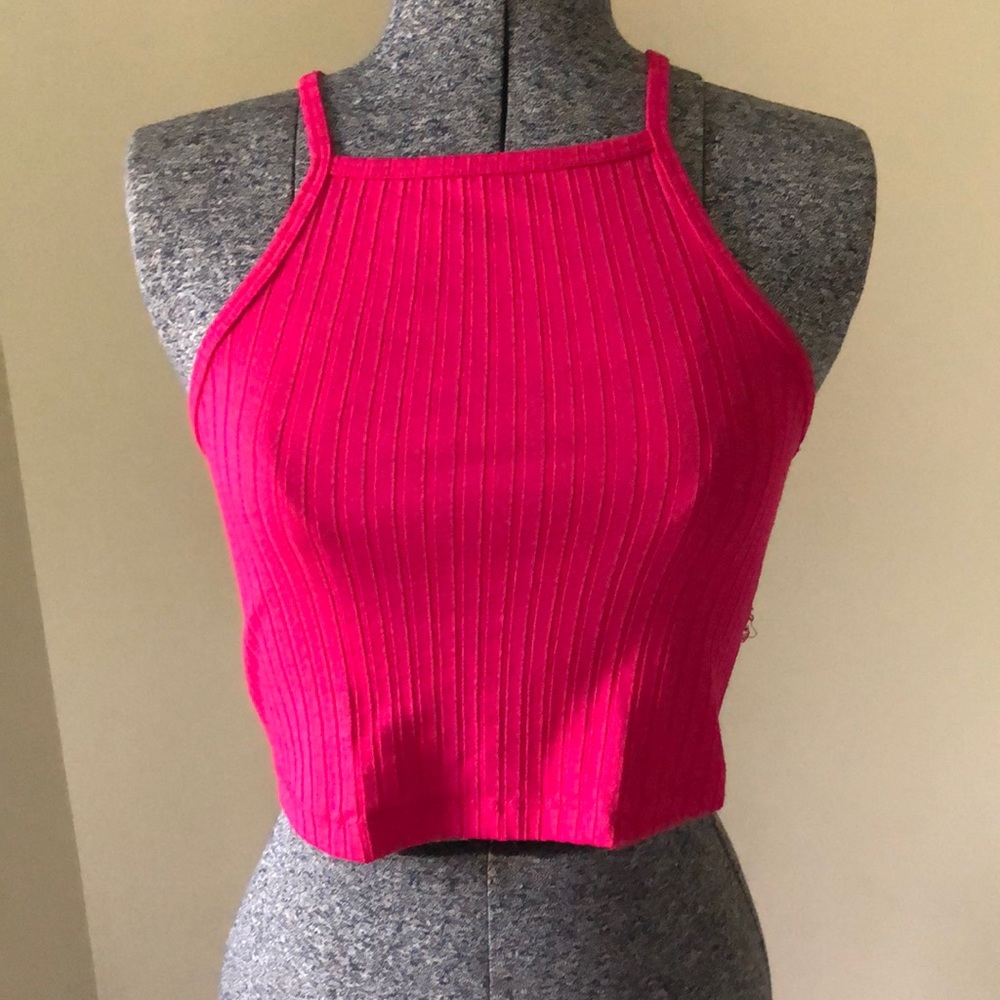 Hot Pink Forever 21 Tank Top
